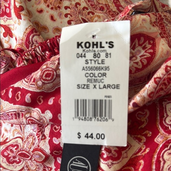 As U Wish Red and White Halter Sundress - Picture 3 of 3